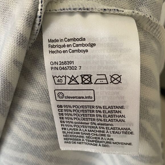 H&M NWT Tribal Tank Dress 6 Ikat Print Summer Sundress Fit & Flare Skater Boho - Picture 7 of 9